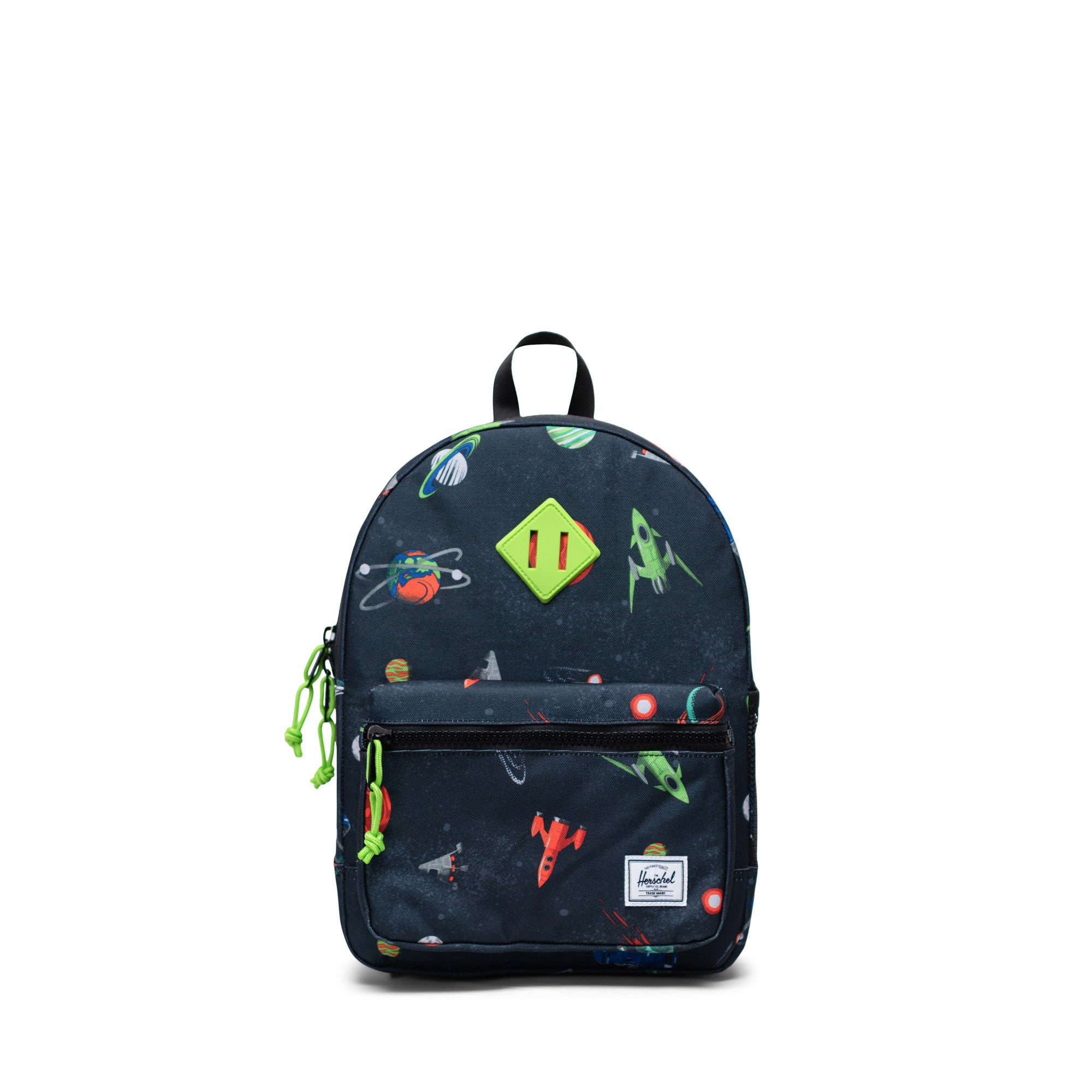 Lacivert Space Herschel Heritage Çocuk Su İtici Kumaş Sırt Çantası, 15 L